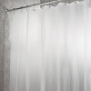 InterDesign Peva Mold and Mildew-Free Shower Curtain Liner, 72 by 96-Inch, Frost