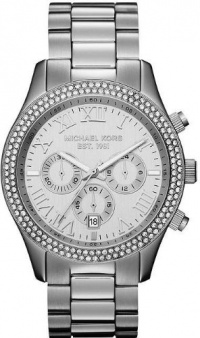 Michael Kors MK5667 Ladies Silver Chronograph Watch Michael Kors MK5667 Ladies Silver Chronograph Watch