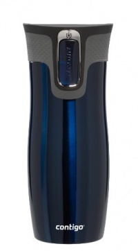 Contigo AUTOSEAL West Loop Stainless Steel Travel Mug with Easy-Clean Lid, 16-Ounce, Midnight Blue Contigo AUTOSEAL West Loop Stainless Steel Travel Mug with Easy-Clean Lid, 16-Ounce, Midnight Blue