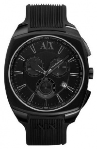 Armani Exchange Blue Square Chrono Watch Armani Exchange Blue Square Chrono Watch