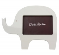 Dwellstudio Silhouette Frame, Grey Elephant Dwellstudio Silhouette Frame, Grey Elephant