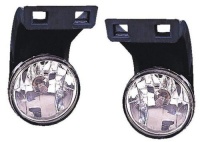 Dodge Replacement Fog Light Assembly - 1-Pair Dodge Replacement Fog Light Assembly - 1-Pair