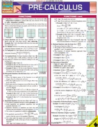 Pre-Calculus (Quick Study Academic) Pre-Calculus (Quick Study Academic)