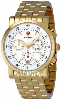 Michele Women's MWW01C000106 Sports Sail Gold Plated Watch Michele Women's MWW01C000106 Sports Sail Gold Plated Watch