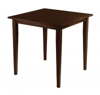 Winsome Wood Groveland Square Dining Table in Antique Walnut Finish Winsome Wood Groveland Square Dining Table in Antique Walnut Finish