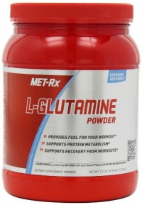 MET-Rx L-Glutamine Diet Supplement Powder, 1000 Gram MET-Rx L-Glutamine Diet Supplement Powder, 1000 Gram