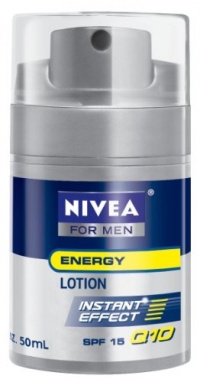 Nivea for Men Face Care Energy Lotion Q10, SPF15 1.7 Fluid Ounces (Pack of 3) Nivea for Men Face Care Energy Lotion Q10, SPF15 1.7 Fluid Ounces (Pack of 3)