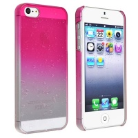 eForCity Clear Hot Pink Waterdrop Raindrop Hard Case Compatible with Apple® iPhone® 5 eForCity Clear Hot Pink Waterdrop Raindrop Hard Case Compatible with Apple® iPhone® 5