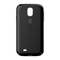Speck Products CandyShell Samsung Galaxy S4 Case - Retail Packaging - Black/Slate Grey Speck Products CandyShell Samsung Galaxy S4 Case - Retail Packaging - Black/Slate Grey