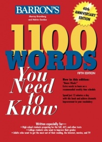 1100 Words You Need to Know (Barron's 1100 Words You Need to Know) 1100 Words You Need to Know (Barron's 1100 Words You Need to Know)