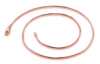 14K Rose Gold Plated Sterling Silver 8 Sided Snake Chain Necklace 1.10mm (16, 18, 20, 22, 24 Inches) 14K Rose Gold Plated Sterling Silver 8 Sided Snake Chain Necklace 1.10mm (16, 18, 20, 22, 24 Inches)