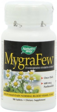 Nature's Way MygraFew (Feverfew), 90 Tablets Nature's Way MygraFew (Feverfew), 90 Tablets