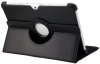 Shenit Multi Angle Stand Premium PU Leather Case Cover Folio for Samsung Galaxy Tab 2 10.1 P5100/P5110 - Black