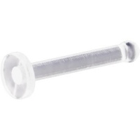 18 Gauge Clear Flat Bioplast Nose Retainer 18 Gauge Clear Flat Bioplast Nose Retainer