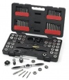 GearWrench 3887 Tap and Die 75 Piece Set - Combination SAE / Metric
