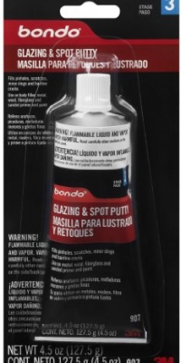 Bondo 907 Glazing and Spot Putty - 4.5 oz. Bondo 907 Glazing and Spot Putty - 4.5 oz.