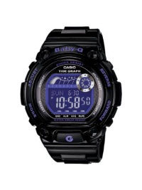 Casio Women's BLX100-1B Baby-G Shock Resistant Glide Black and Blue Multi-Function Watch Casio Women's BLX100-1B Baby-G Shock Resistant Glide Black and Blue Multi-Function Watch