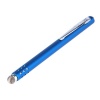 TruGlide Stylus with Microfiber Tip for new iPad, iPad Mini, iPhone 5, iPhone 4, Kindle Fire, Samsung Galaxy Tablet and Smartphone, Nook, all Touch Screen Tablets (Sapphire Blue with Clip)