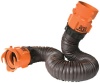 Camco 39765 RhinoFLEX 5' RV Sewer Hose Extension Kit with Coupler