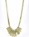 Jessica Simpson Necklace, 36 Gold-Tone Havana Nights Gold Fringe Pendleton Necklace