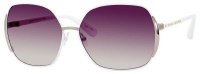 Marc by Marc Jacobs MMJ098/S Sunglasses - 0SJR White (02 Brown Gradient Lens) - 61mm Marc by Marc Jacobs MMJ098/S Sunglasses - 0SJR White (02 Brown Gradient Lens) - 61mm