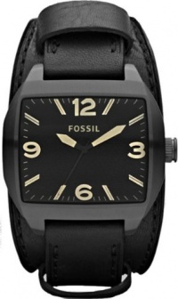 Fossil Roland JR1386 Leather Watch - Black Fossil Roland JR1386 Leather Watch - Black
