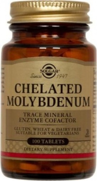 Solgar - Chelated Molybdenum, 100 tablets Solgar - Chelated Molybdenum, 100 tablets