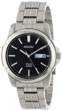 Seiko Men's SNE093 Functional Solar Watch Seiko Men's SNE093 Functional Solar Watch
