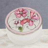 StealStreet SS-A-38201 Butterfly Decoration Jewelry Box, Pink