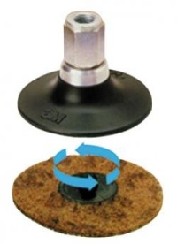 3M 05539 2-Inch Roloc Disc Pad Assembly 3M 05539 2-Inch Roloc Disc Pad Assembly