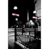 Paris (Metro, Kiss) Art Poster Print - 24x36