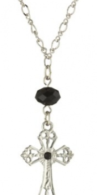 The Vatican Library Collection Crystal Bead Cross Necklace The Vatican Library Collection Crystal Bead Cross Necklace