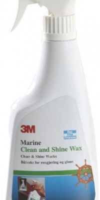 3M Marine Clean and Shine Waby (Clear, 16.9-Ounce) 3M Marine Clean and Shine Waby (Clear, 16.9-Ounce)