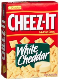 Cheez-It Baked Snack Crackers, White Cheddar, 13.7-Ounce Boxes (Pack of 4) Cheez-It Baked Snack Crackers, White Cheddar, 13.7-Ounce Boxes (Pack of 4)