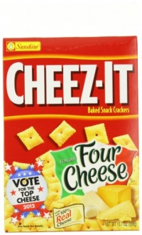 Cheez-It Baked Snack Crackers, Italian Four Cheese, 13.7-Ounce Boxes (Pack of 4) Cheez-It Baked Snack Crackers, Italian Four Cheese, 13.7-Ounce Boxes (Pack of 4)