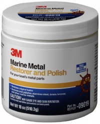 3M Marine Metal Restorer and Polish (18-Ounce Paste) 3M Marine Metal Restorer and Polish (18-Ounce Paste)