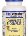 Life Extension Complete B-complex Vegetarian Capsules, 60 Count