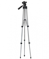 Vivitar VPT1250 50-Inch Tripod (Black/Silver) Vivitar VPT1250 50-Inch Tripod (Black/Silver)