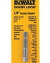 DEWALT DW2541 1/4-Inch Hex Drive to 1/4-Inch Socket Adapter