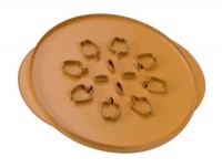 Nordic Ware Reversible Apples & Leaves Pie Top Cutter Nordic Ware Reversible Apples & Leaves Pie Top Cutter