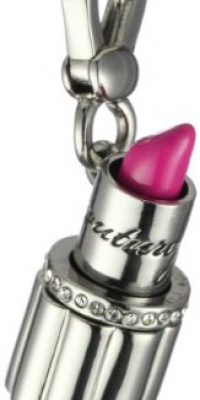 Juicy Couture Lipstick Charm Silver-Tone Juicy Couture Lipstick Charm Silver-Tone