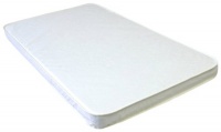 LA Baby 2 Compact Crib Mattress, White LA Baby 2 Compact Crib Mattress, White