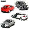 Set of 4: 5 BMW X6 SUV 1:38 Scale (Black/Red/Silver/White)