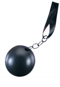 Rubies Ball And Chain, One Size Rubies Ball And Chain, One Size