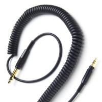 V-MODA Coilpro Extended Cable, Black V-MODA Coilpro Extended Cable, Black
