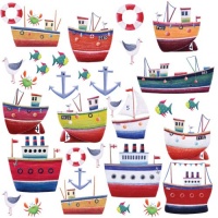 RoomMates RMK1134SCS Ship Shape Peel & Stick Wall Decals RoomMates RMK1134SCS Ship Shape Peel & Stick Wall Decals