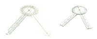 12 & 8 PROTRACTOR GONIOMETER SET 12 & 8 PROTRACTOR GONIOMETER SET