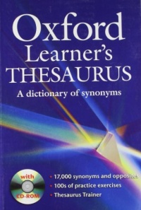 Oxford Learner's Thesaurus with Cd-Rom Oxford Learner's Thesaurus with Cd-Rom