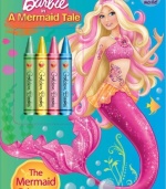 The Mermaid Princess (Barbie) (Color Plus Chunky Crayons)