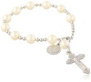 The Vatican Library Collection Vatican Color Basics Crucifix Bracelet, 5